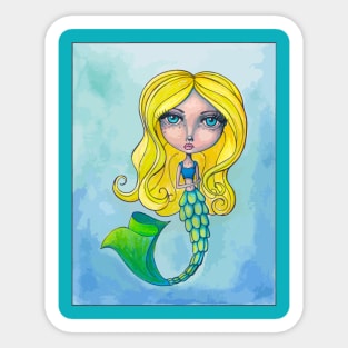 Summer Mermaid Cutie Sticker